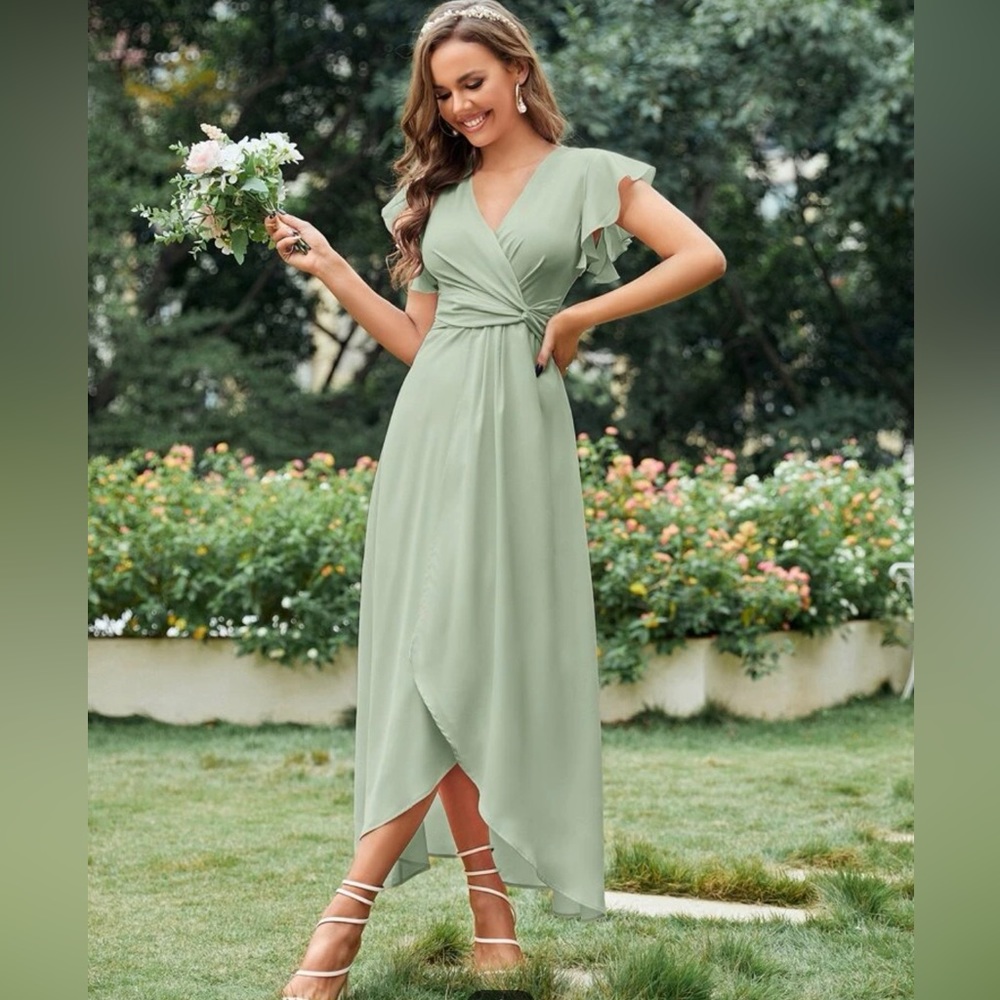 Sage Green Dress | Bridesmaid | Wedding